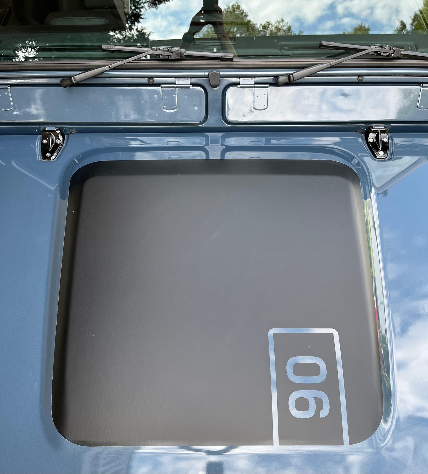 Top of Bonnet Decal - Defender 90