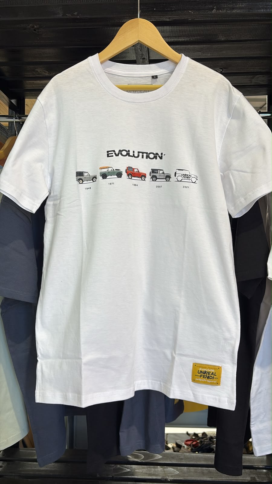 Evolution of Defender UF Tshirt