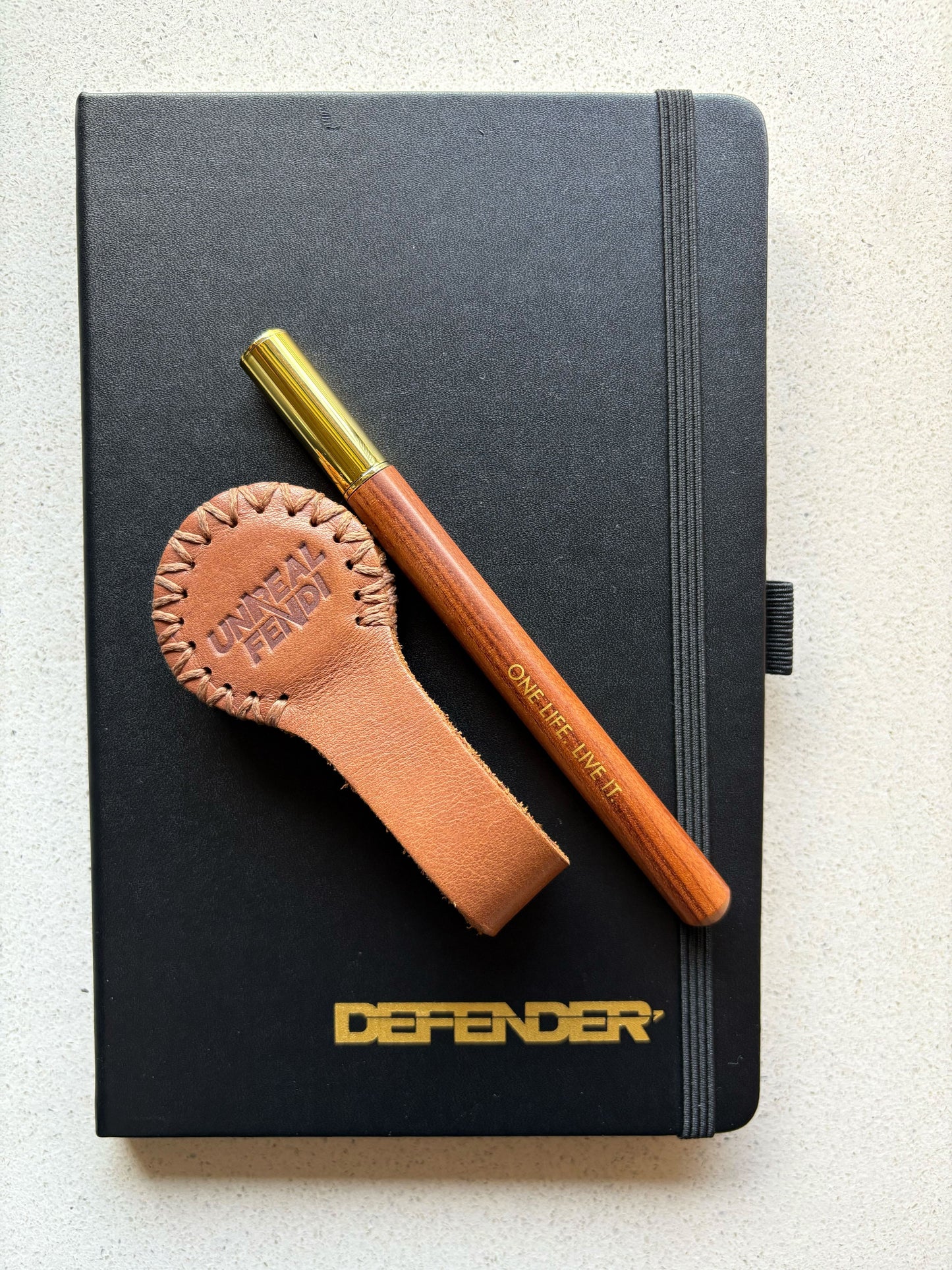 Stationery Gift Set - Notebook, Pen, Magnetic Clip
